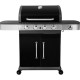 GAS BARBECUE UNIMAC GAS BBQ (661316) 4+1 (ΠΛΑΪΝΗ) ΕΣΤΙΕΣ BLACK  PREMIUM